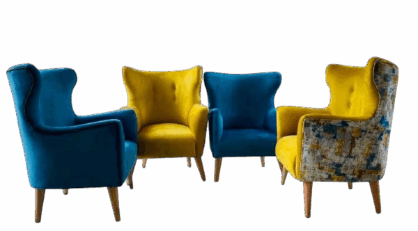 Wingback arm Chairs