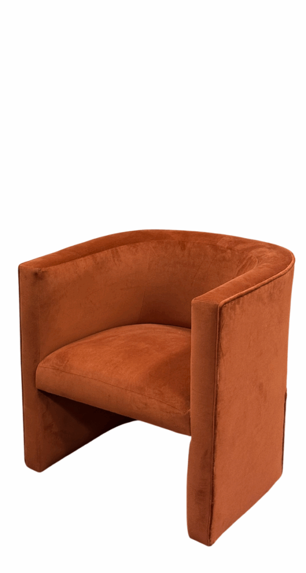 Bridge accent chair